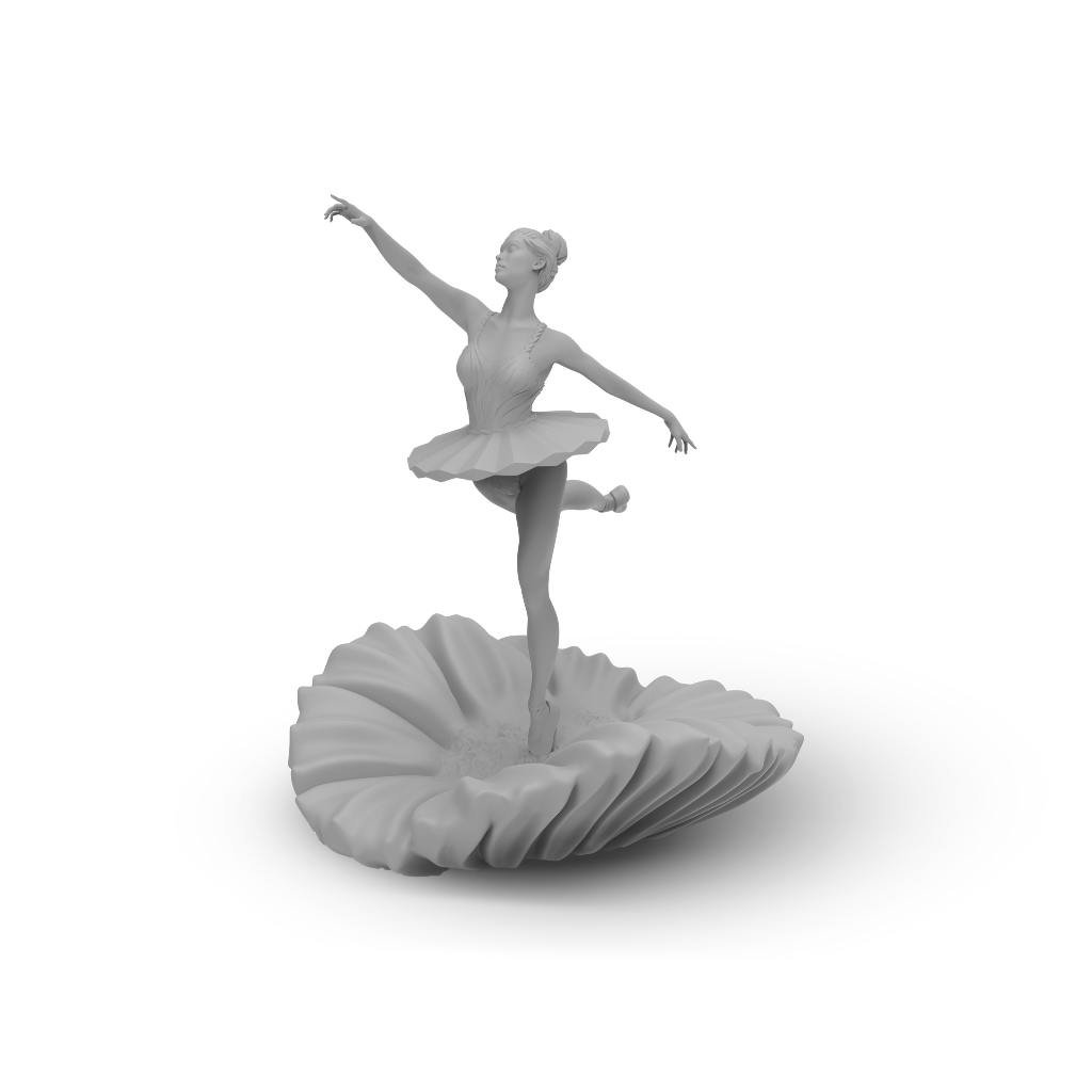 Inslogic 3D Model Ballet Dancer