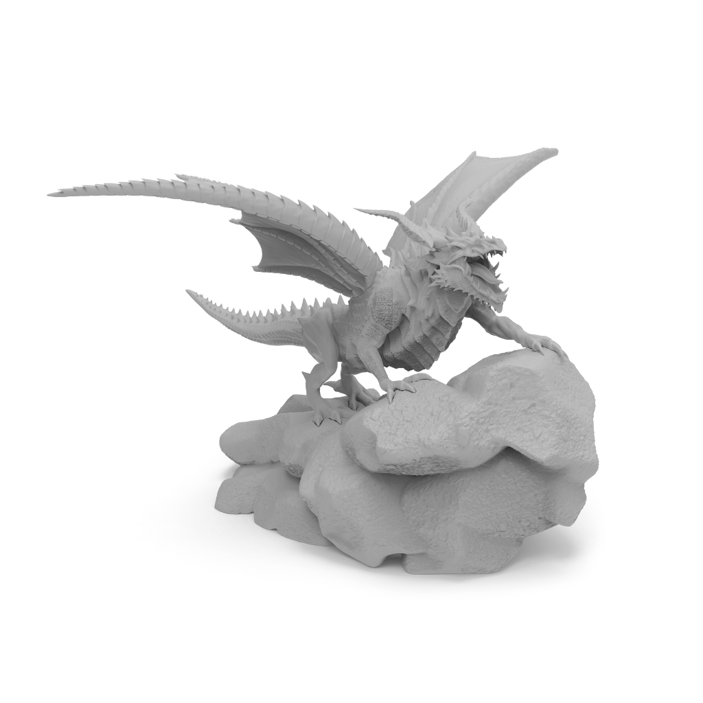 Inslogic 3D Model Roaring Dragon